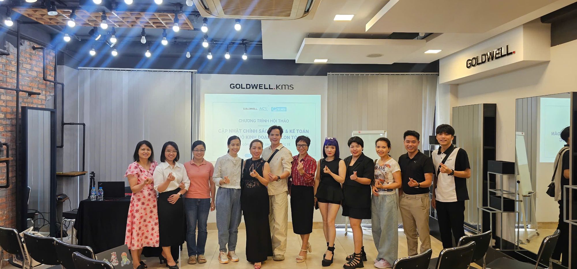 Goldwell & ACV Lan Tỏa Tri Thức Thuế Cho Gần 100 Chủ Hộ Kinh Doanh Salon Tóc