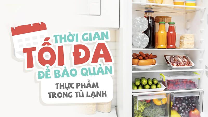 THỜI GIAN VÀ CÁCH BẢO QUẢN CÁC LOẠI ĐẠM ĐỘNG VẬT TRONG TỦ LẠNH