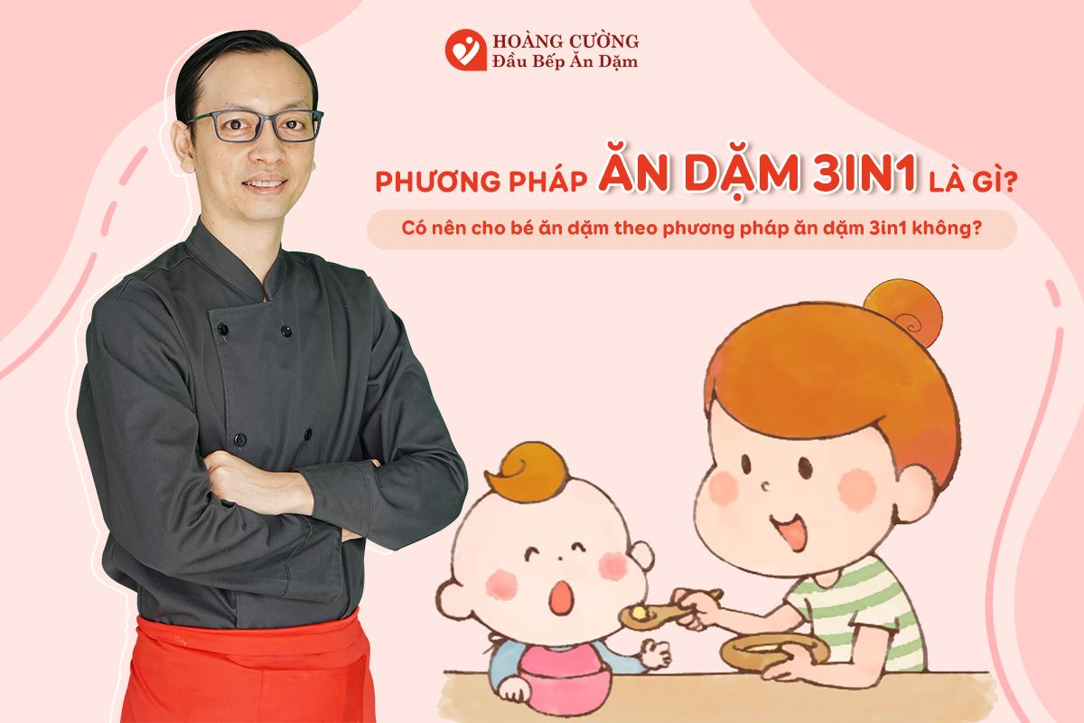 LỢI ÍCH CỦA PHƯƠNG PHÁP ĂN DẶM 3IN1
