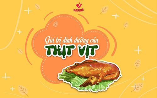 THỊT VỊT - SIÊU THỰC PHẨM GIÀU VITAMIN KHOÁNG CHẤT CHO TRẺ NHỎ