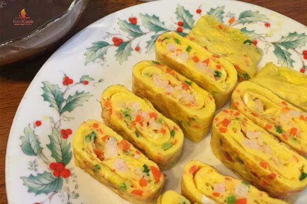 CÁCH LÀM MÓN TÔM CUỘN TRỨNG THƠM NGON