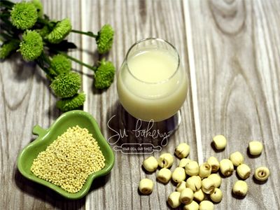 CÁCH NẤU SỮA HẠT KÊ, HẠT SEN VÀ KHOAI LANG MẬT CỰC NGON CHO BÉ