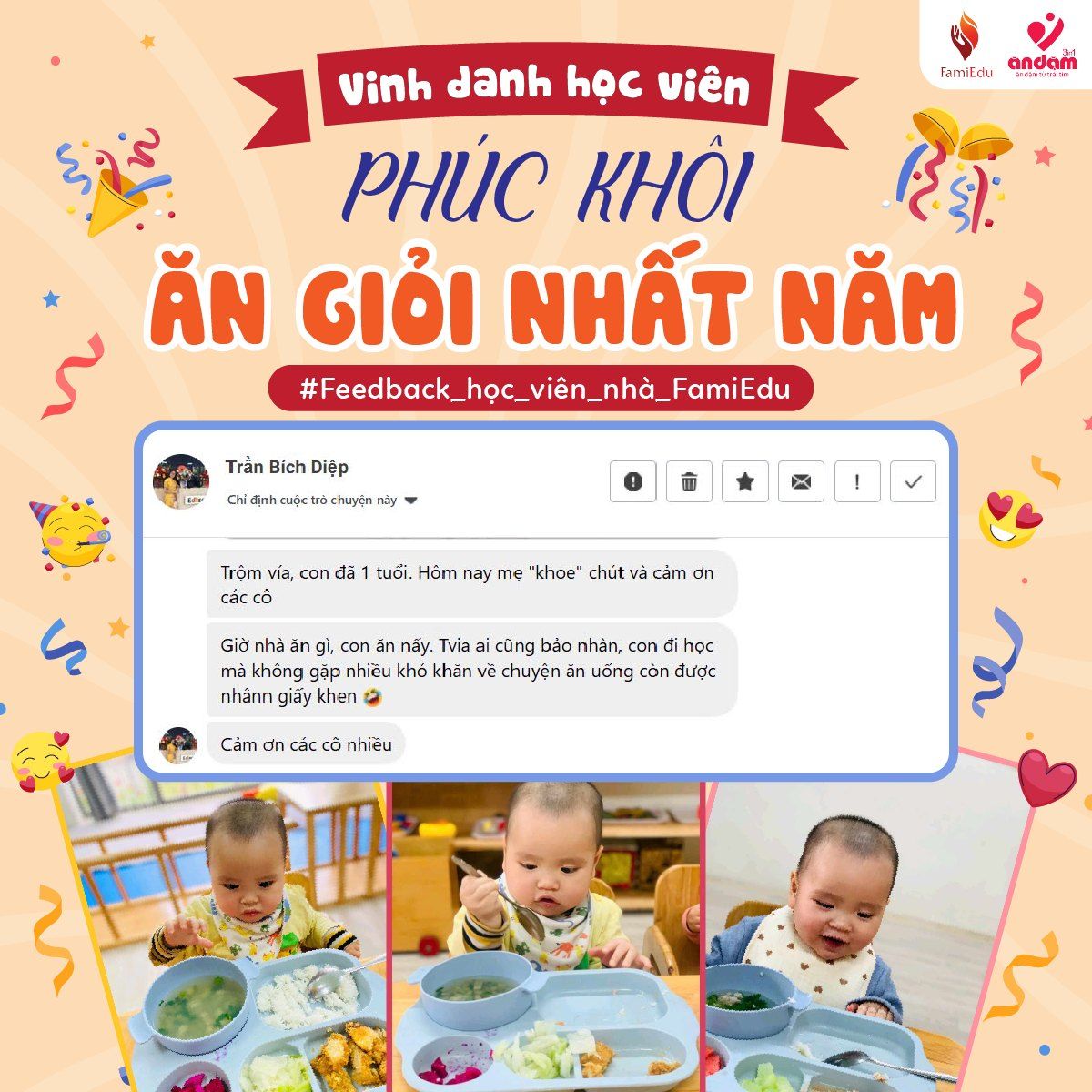 [FEEDBACK] MẸ DIỆP BÉ PHÚC KHÔI