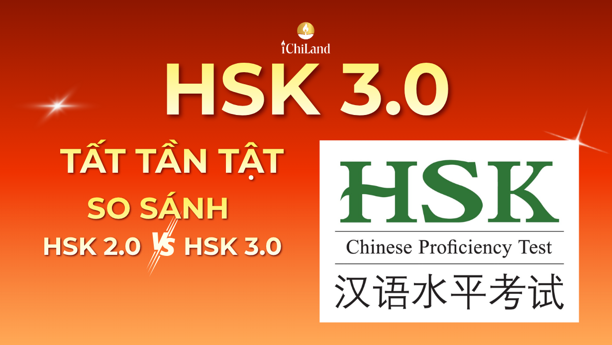 TẤT TẦN TẬT VỀ HSK 3.0 - SO SÁNH HSK 2.0 & HSK 3.0