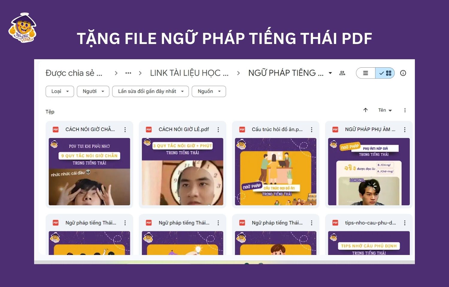 Top 5 cấu trúc ngữ pháp tiếng Thái cơ bản phổ biến nhất (Phần 1)