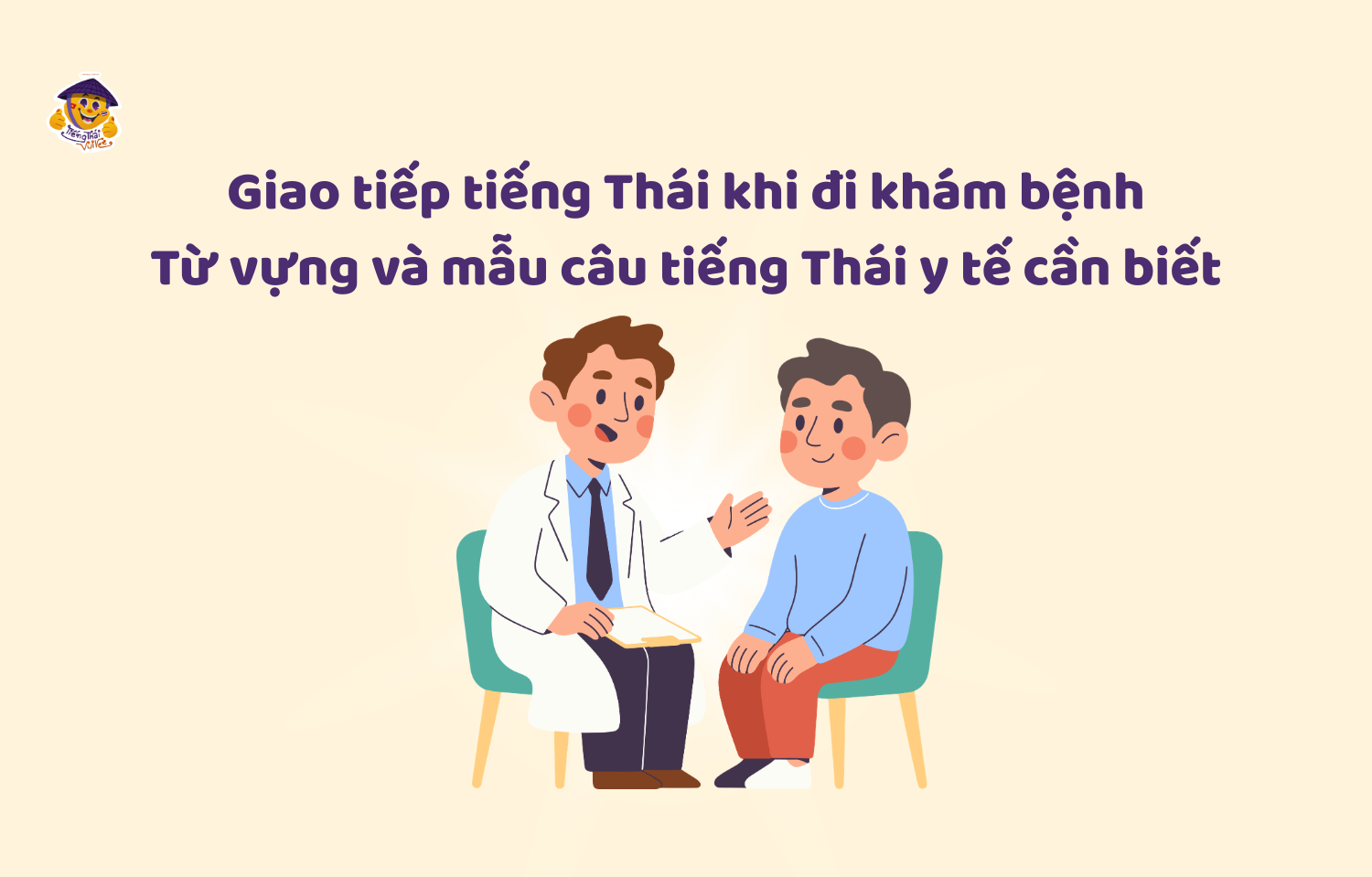 Từ vựng và mẫu câu tiếng Thái y tế 