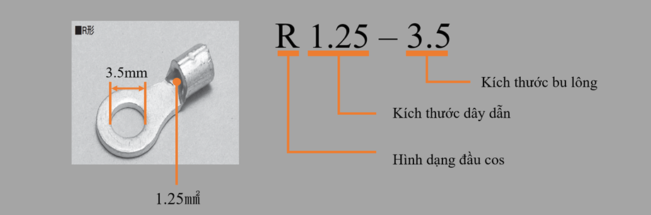 LOẠI ĐẦU COS HAY SỬ DỤNG TRONG NGÀNH ĐIỆN